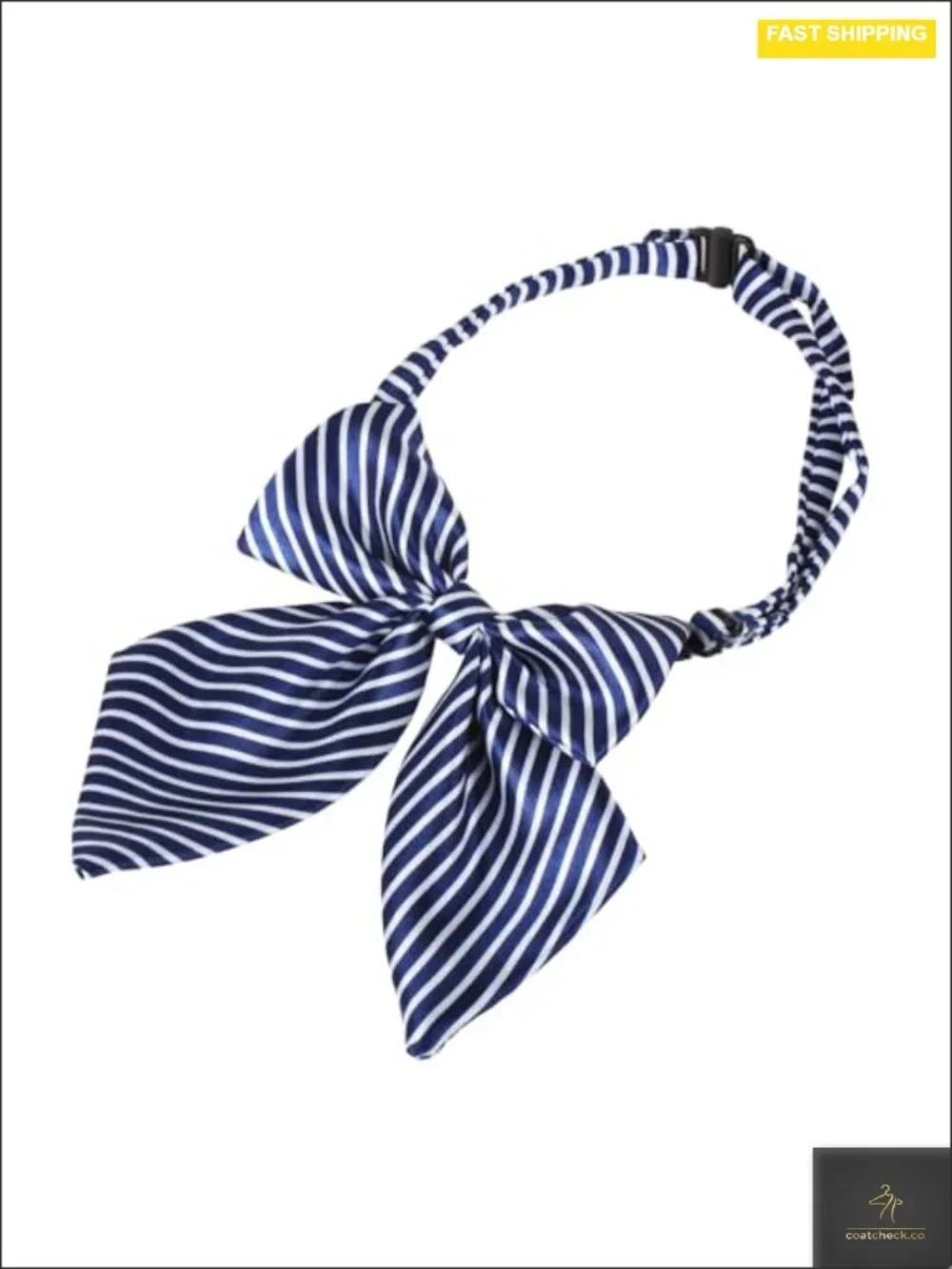 4-Pack Adjustable Bow Ties for Girls School Uniform Accessories